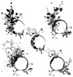 set of five design elements set of five design elements