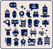 Robots, monsters, aliens collection #1. Robots, monsters, aliens collection #1.