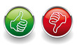 Up and down buttons Up and down buttons