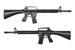 Two machineguns Render