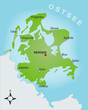 Karte Rügen