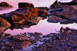 Photo: Maine Tidal Pools at sunset Maine Tidal Pools at sunset