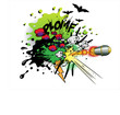 Comic book explosions