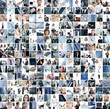 Collage of different business images Collage of different business images