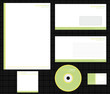 identidad corporativa plantilla vector 2