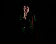 funny clown juggler