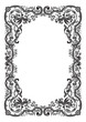 antique frame engraving (vector)