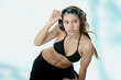 Young modern dancer girl Young modern dancer girl