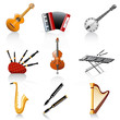 musical instruments