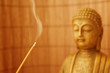 ZEN Tempel - Smoke Meditation with Buddha Head 02 ZEN Tempel - Smoke Meditation with Buddha Head 02