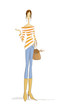 Stripey top