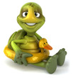 Tortue et bouée Tortue et bouée