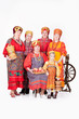 Photo: Women And Girl In Russian Traditional Clothing Women And Girl In Russian Traditional Clothing
