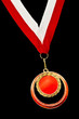 Gold medal isolated