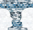 white heads & images