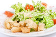 Caesar salad closeup Caesar salad closeup