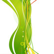 Courbe de printemps verticale