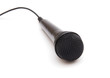 Black microphone