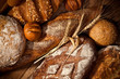 assortment of baked bread