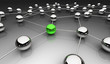 Photo: Chromkugeln Netzwerk OneGreen Chromkugeln Netzwerk OneGreen