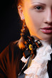 fashion and modern young woman