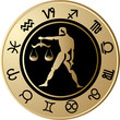 Vektor: Horoscope Libra Horoscope Libra