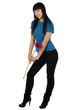 girl with a flowe