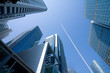 Skyscraper and Contrail