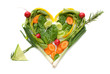 salat herz pfeil