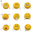 comic emoticon set comic emoticon set