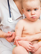 Little baby get an injection Little baby get an injection