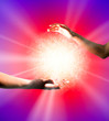 shining plasma ball
