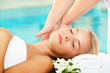 Young Woman In Spa