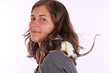 Ratten auf der Schulter