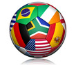 Football world cup 2010 ball