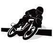 Motorcycle vector