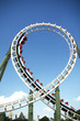 Cheerful entertainments in park of attractions Germany