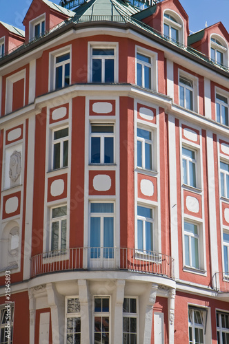 Photo: haus, wiederaufbau, münchen haus, wiederaufbau, münchen