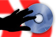 CD Steuer Schweiz Datenträger Hand