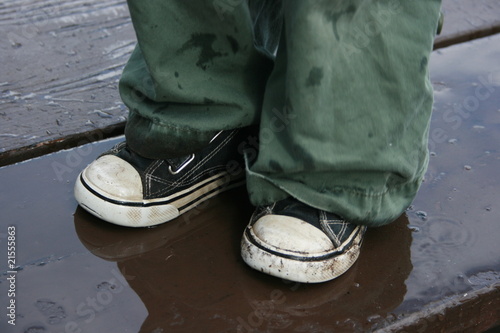 Photo: little boy feet little boy feet