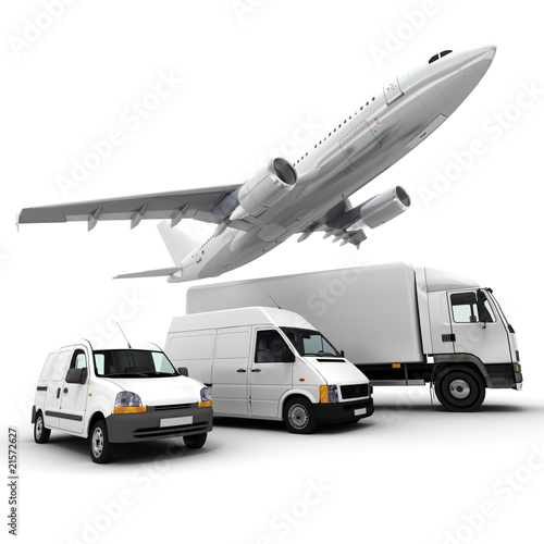Illustration: Transportation fleet Transportation fleet