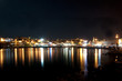 Nightview at coast in Turkey