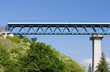 detail of railway viaduct, Znojmo, Czech Republic