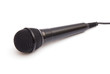 Black microphone