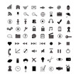 Black Web and Business Icons
