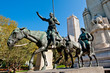 Photo en ligne au meilleur prix Don Quixote, Sancho Panza and Cervantes