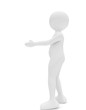 woman standing with her hand outstretched to embrace woman standing with her hand outstretched to embrace
