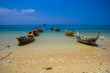Fisherman Boats on the Sea