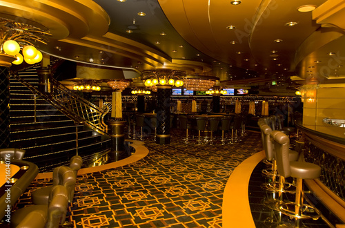Photo: Magnificent interiors and rest on cruise the ship.Casino Magnificent interiors and rest on cruise the ship.Casino