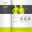 Vector: Website design template. Website design template.